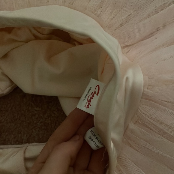 Ballet pink dance practice tutu, ADULT XS, fluffy, by capezio. - Picture 3 of 4